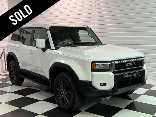 Toyota Land Cruiser 2.8D Commercial LCV Auto 4WD Euro 6 (s/s) 5dr (LWB) Four Wheel Drive Diesel Pure White