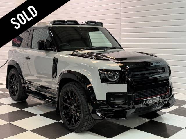 Land Rover Defender 90 3.0 D250 Hard Top S Auto (Bespoke Styling) Panel Van Diesel Borasco Grey