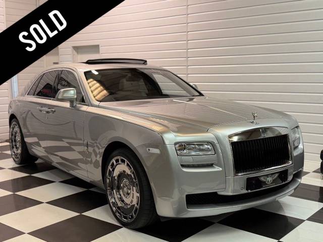 Rolls Royce Ghost 6.6 V12 Saloon Petrol Jubilee Silver
