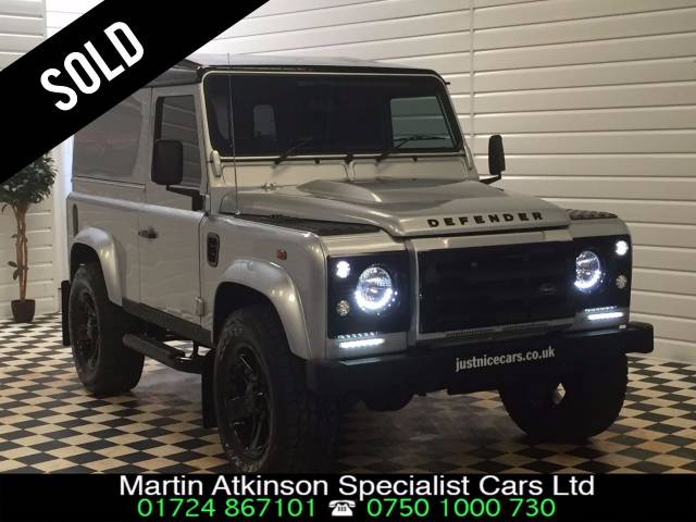 Land Rover Defender 2.2 SOLD GOING TO WATFORD Four Wheel Drive Diesel Indus Silver