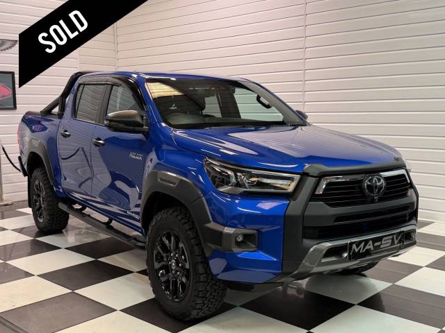 Toyota Hilux Invincible X D/Cab Pick Up 2.8 D-4D Auto Pick Up Diesel Nebula Blue