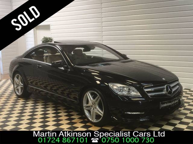 Mercedes-Benz CL CL500 4.7 V8 SOLD GOING TO ST HELENS Coupe Petrol Obsidian Black