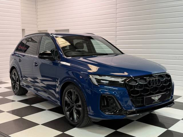 Audi Q7 3.0 50 V6 TDi Quattro Black Edition 5dr Tiptronic Estate Diesel Ascari Blue Meatllic