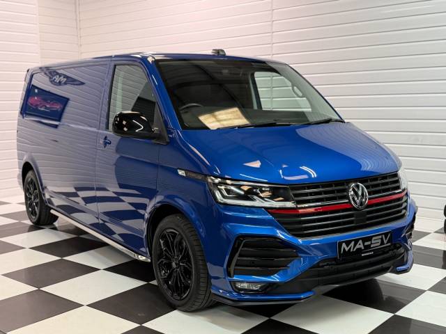 Volkswagen Transporter 2.0 BiTDI LWB 204 Sportline Van DSG Panel Van Diesel Blue