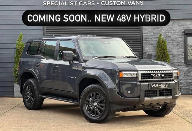 Toyota Land Cruiser 2.8 48V Hybrid Commercial Panel Van Diesel Decuma Grey