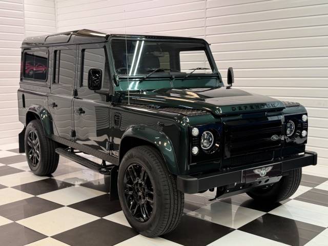 Land Rover Defender 110 2.4 TDCi Station Wagon 5 Seater Estate Diesel Galway Green Metallic