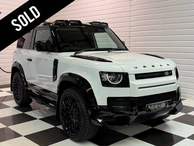 Land Rover Defender 3.0 D250 Hard Top Auto [3 Seat - Bespoke Styling] Panel Van Diesel Fuji White