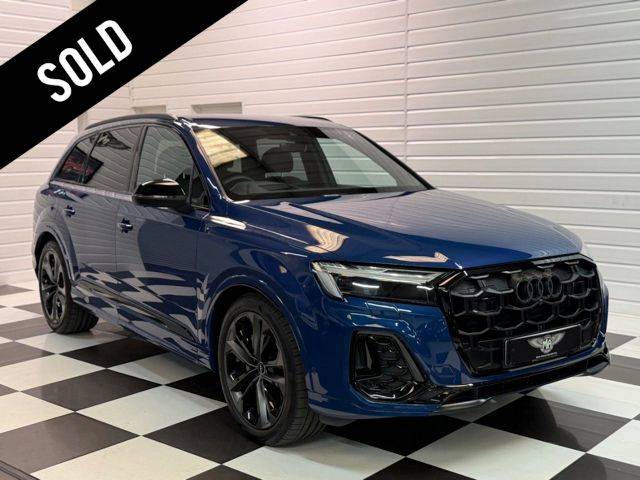 Audi Q7 3.0 50 V6 TDi Quattro Black Edition 5dr Tiptronic Estate Diesel Ascari Blue Meatllic