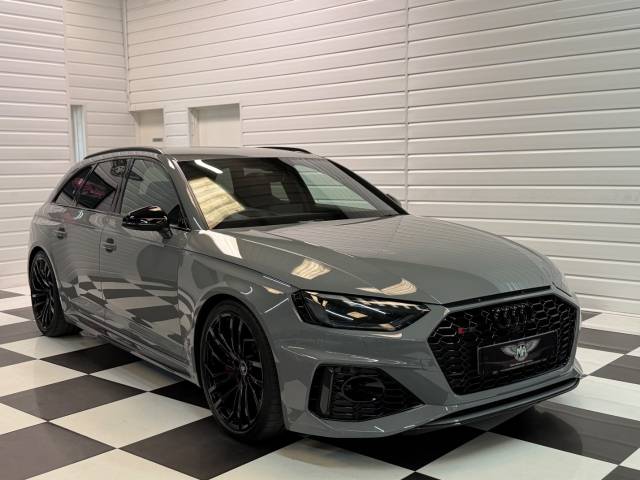Audi RS4 2.9 RS 4 TFSI Quattro Carbon Black 5dr Tiptronic Estate Petrol Nardo Grey