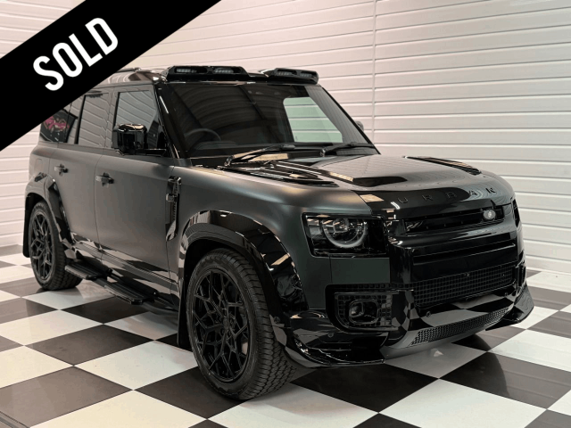 Land Rover Defender 2026MY Defender 110 D350 X-Dynamic HSE 3.0 Commercial Bespoke Sidetrack Styling Pack - 2026 (26) Four Wheel Drive Diesel Santorini / Matte Forest Green