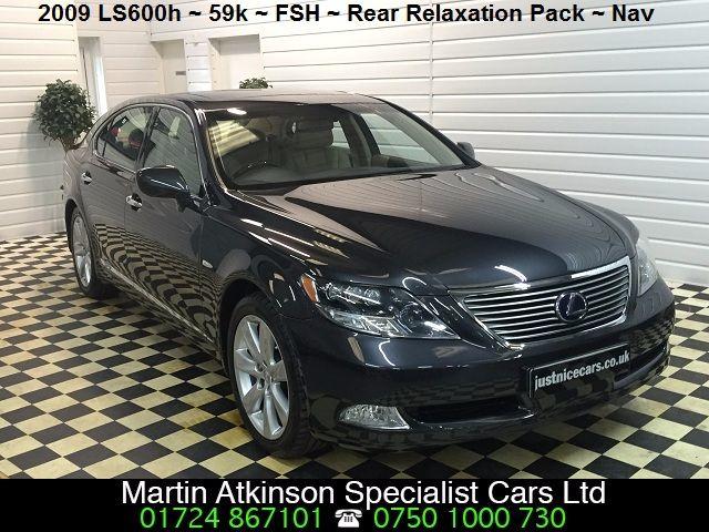 Lexus LS 600h L 5.0 4dr CVT Auto (RSR) Rear Relaxation Pack Saloon Hybrid Grey