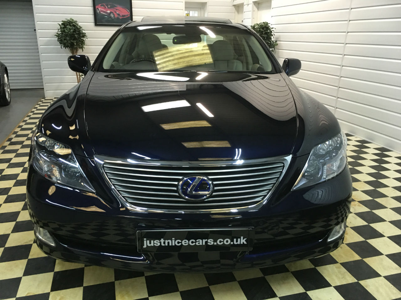 Lexus LS 600hL 5.0 V8 4dr CVT Auto (RSR) Rear Relaxation Pack Saloon Hybrid Dark Blue Pearl