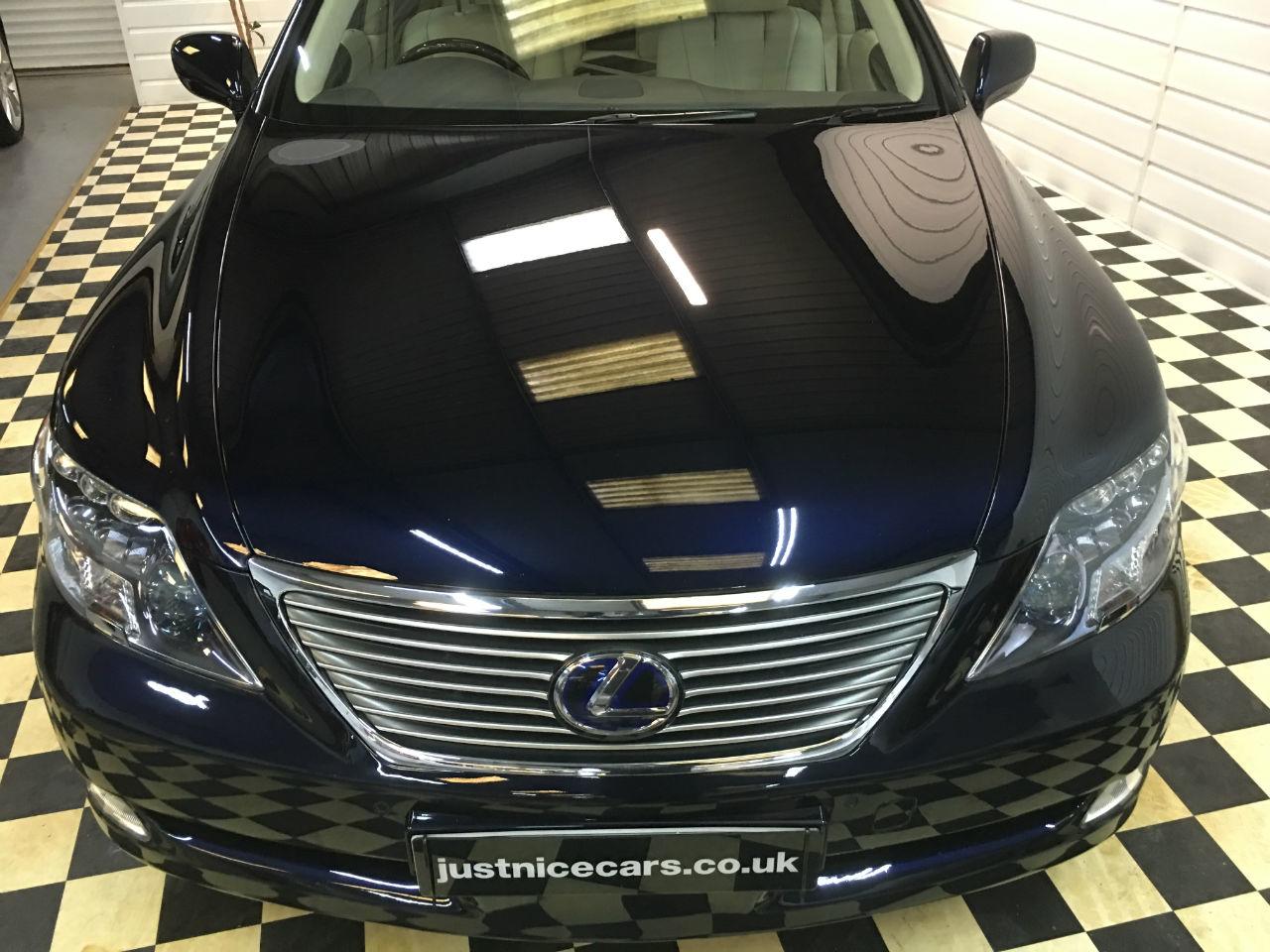 Lexus LS 600hL 5.0 V8 4dr CVT Auto (RSR) Rear Relaxation Pack Saloon Hybrid Dark Blue Pearl