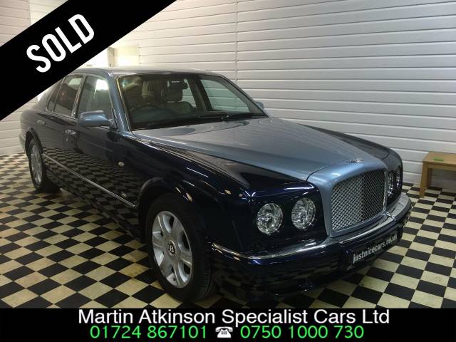 Bentley Arnage 6.8 Arnage R Mulliner SOLD GOING TO ESSEX Saloon Petrol Blue