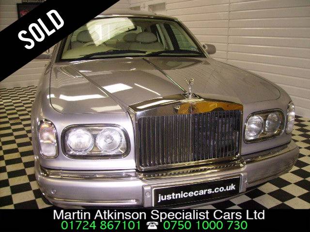 Rolls Royce Silver Seraph 5.0 v12 Saloon Petrol Silver Storm Pearl