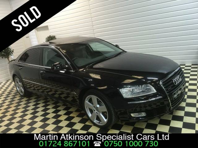 Audi A8 4.2 FSI Quattro SE 4dr Tip Auto Saloon Petrol Black