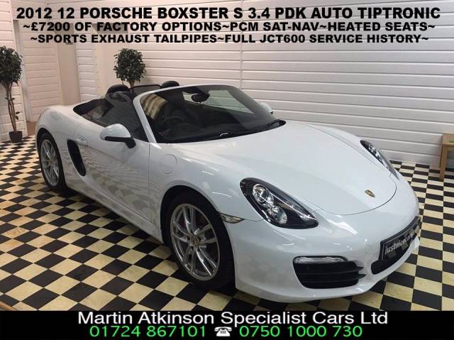 2012 Porsche Boxster 3.4 S 2dr PDK