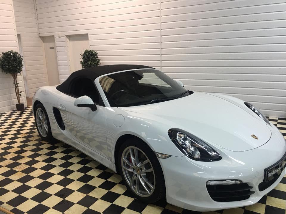 Porsche Boxster 3.4 S 2dr PDK Convertible Petrol White