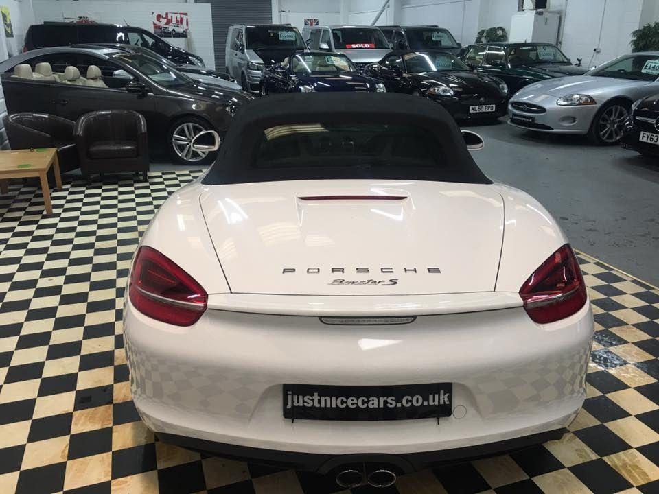 Porsche Boxster 3.4 S 2dr PDK Convertible Petrol White