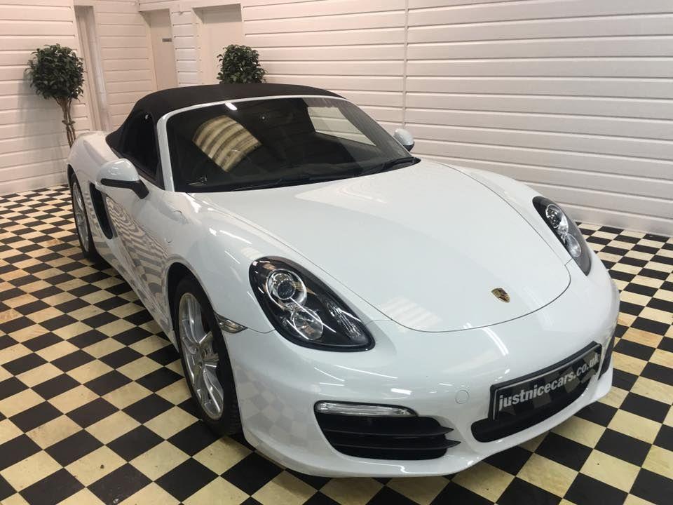 Porsche Boxster 3.4 S 2dr PDK Convertible Petrol White