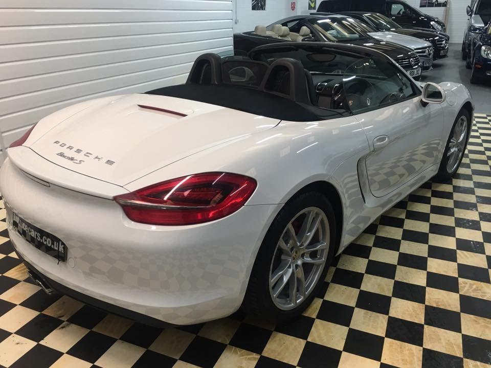 Porsche Boxster 3.4 S 2dr PDK Convertible Petrol White