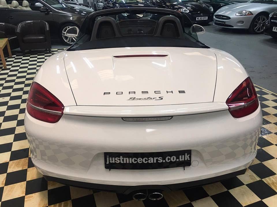 Porsche Boxster 3.4 S 2dr PDK Convertible Petrol White