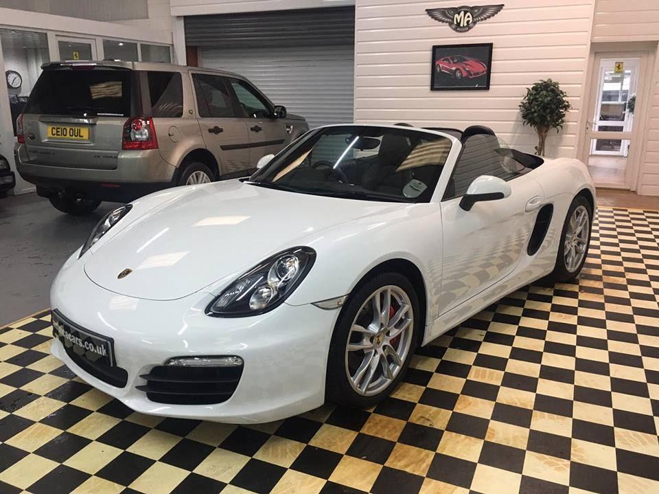 Porsche Boxster 3.4 S 2dr PDK Convertible Petrol White