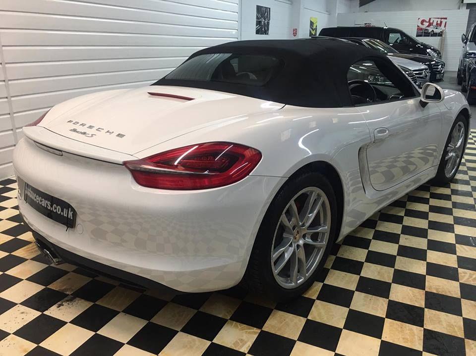 Porsche Boxster 3.4 S 2dr PDK Convertible Petrol White