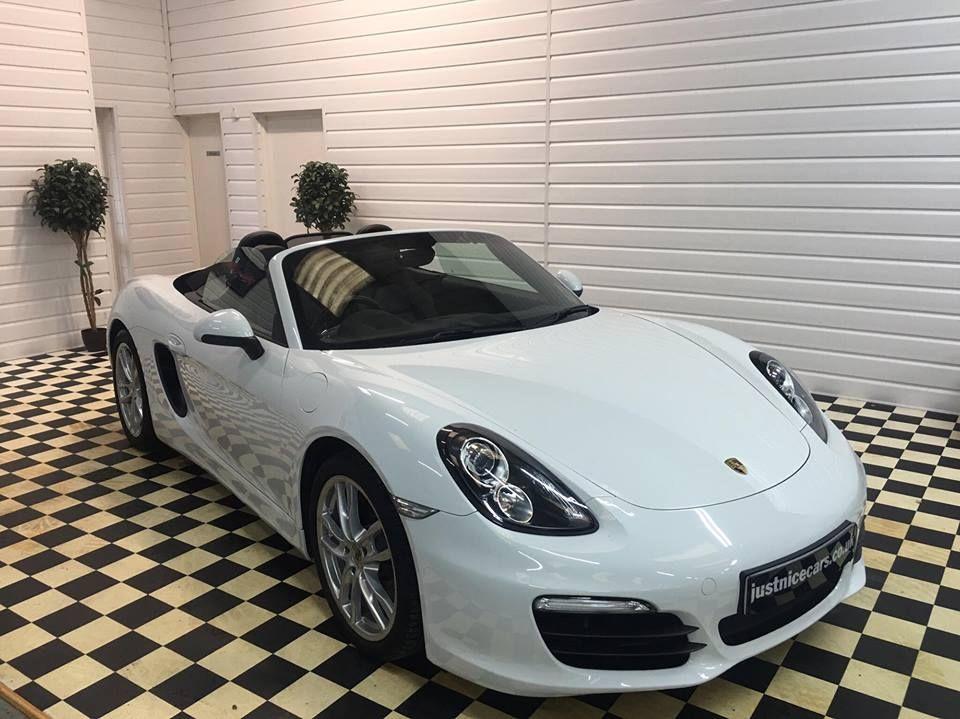 Porsche Boxster 3.4 S 2dr PDK Convertible Petrol White