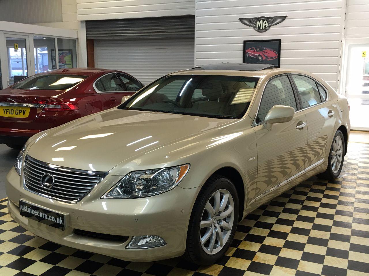 Lexus LS 460 4.6 V8 SE 4dr Automatic Saloon Petrol Amberley Gold Pearl
