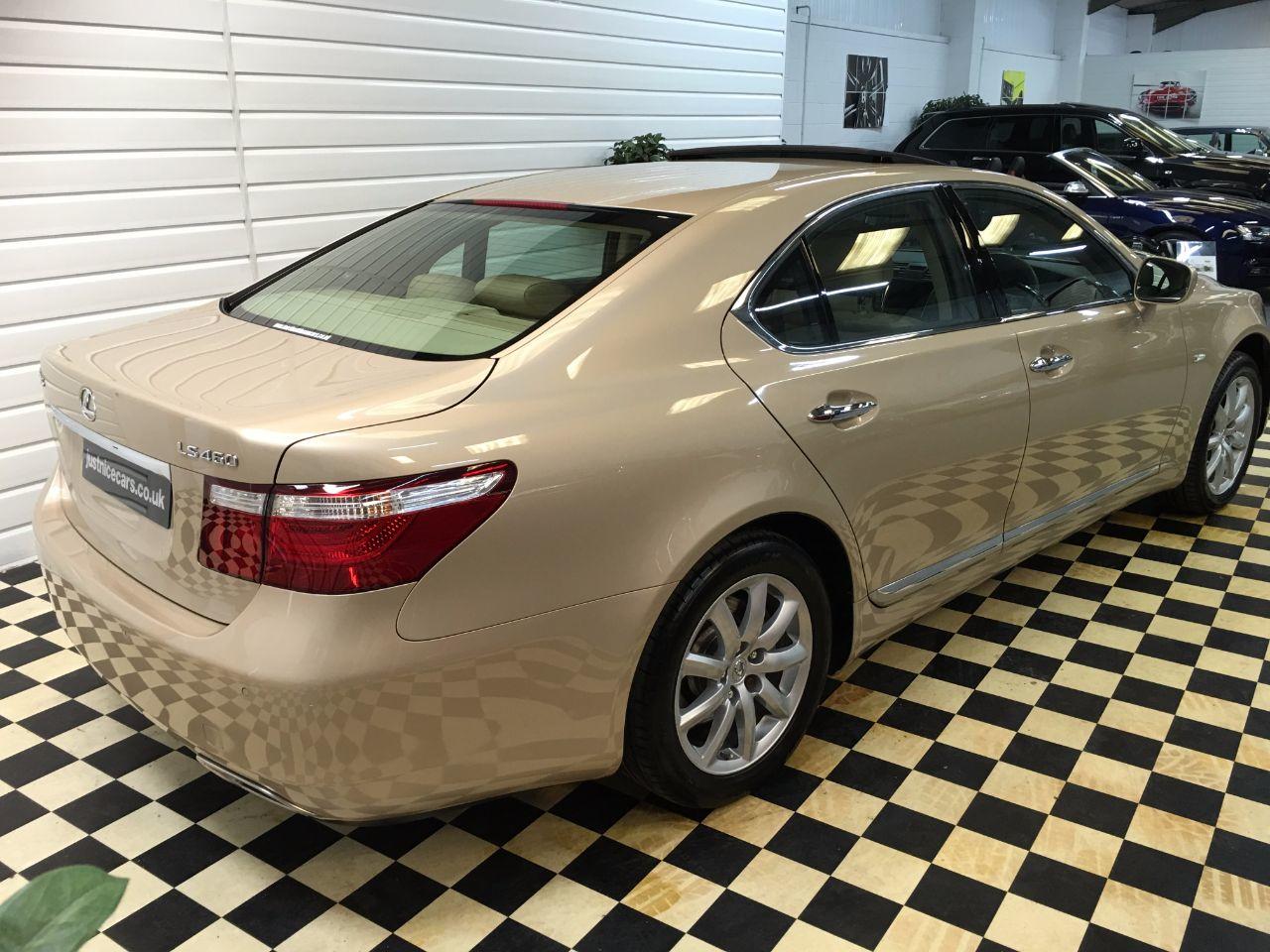 Lexus LS 460 4.6 V8 SE 4dr Automatic Saloon Petrol Amberley Gold Pearl