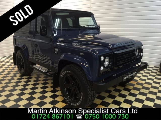 Land Rover Defender County Station Wagon TDCi [2.2] 4 SEATER Four Wheel Drive Diesel Tamar Blue