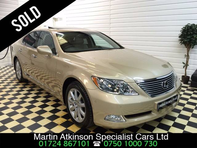 Lexus LS 460 4.6 V8 SE 4dr Automatic Saloon Petrol Amberley Gold Pearl
