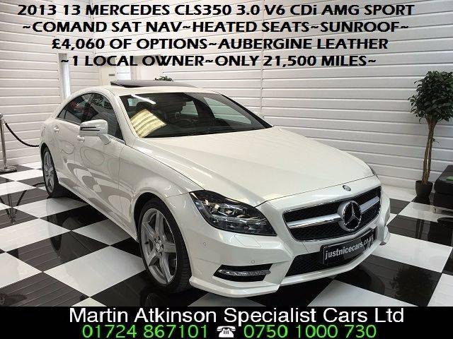 2013 Mercedes-Benz CLS 3.0 CLS350 V6 CDI BlueEFFICIENCY AMG Sport 4dr Tip Auto