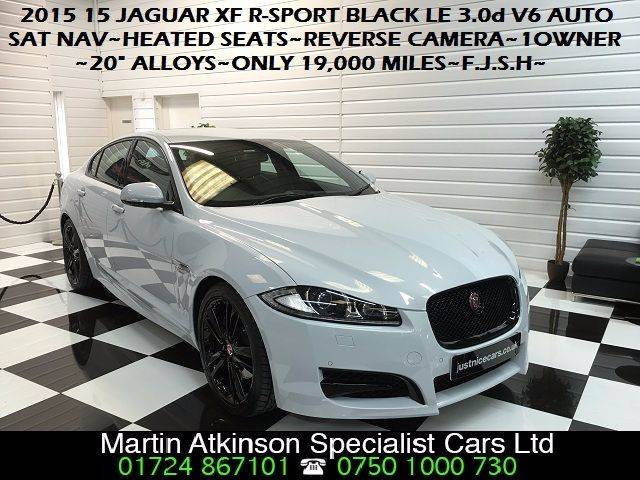 2015 Jaguar XF 3.0d V6 R-Sport Black LE 4dr Auto 240BHP~BIG SPEC~