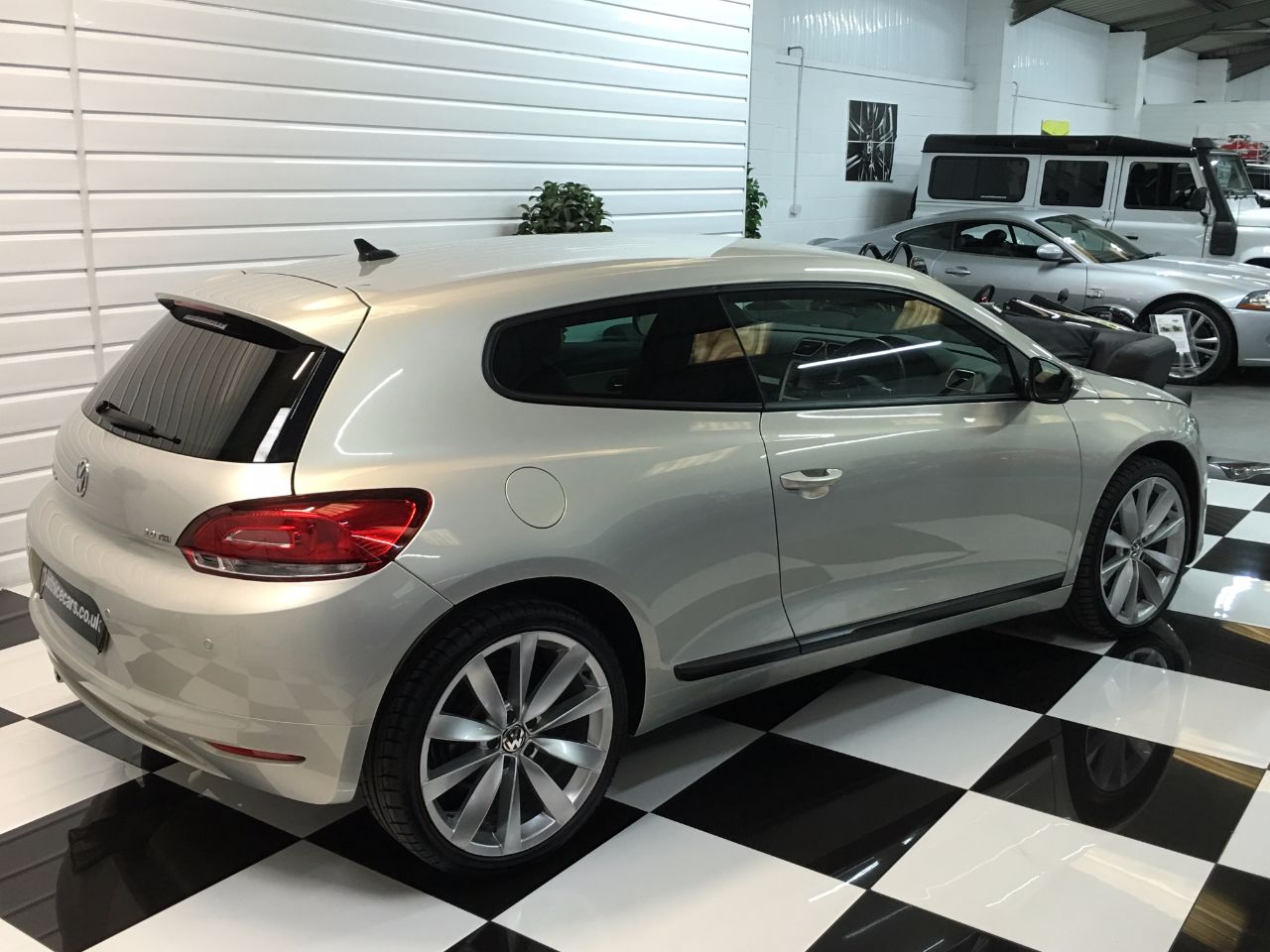 Volkswagen Scirocco 2.0 TSI 210BHP GT 3dr DSG Auto Coupe Petrol Silver