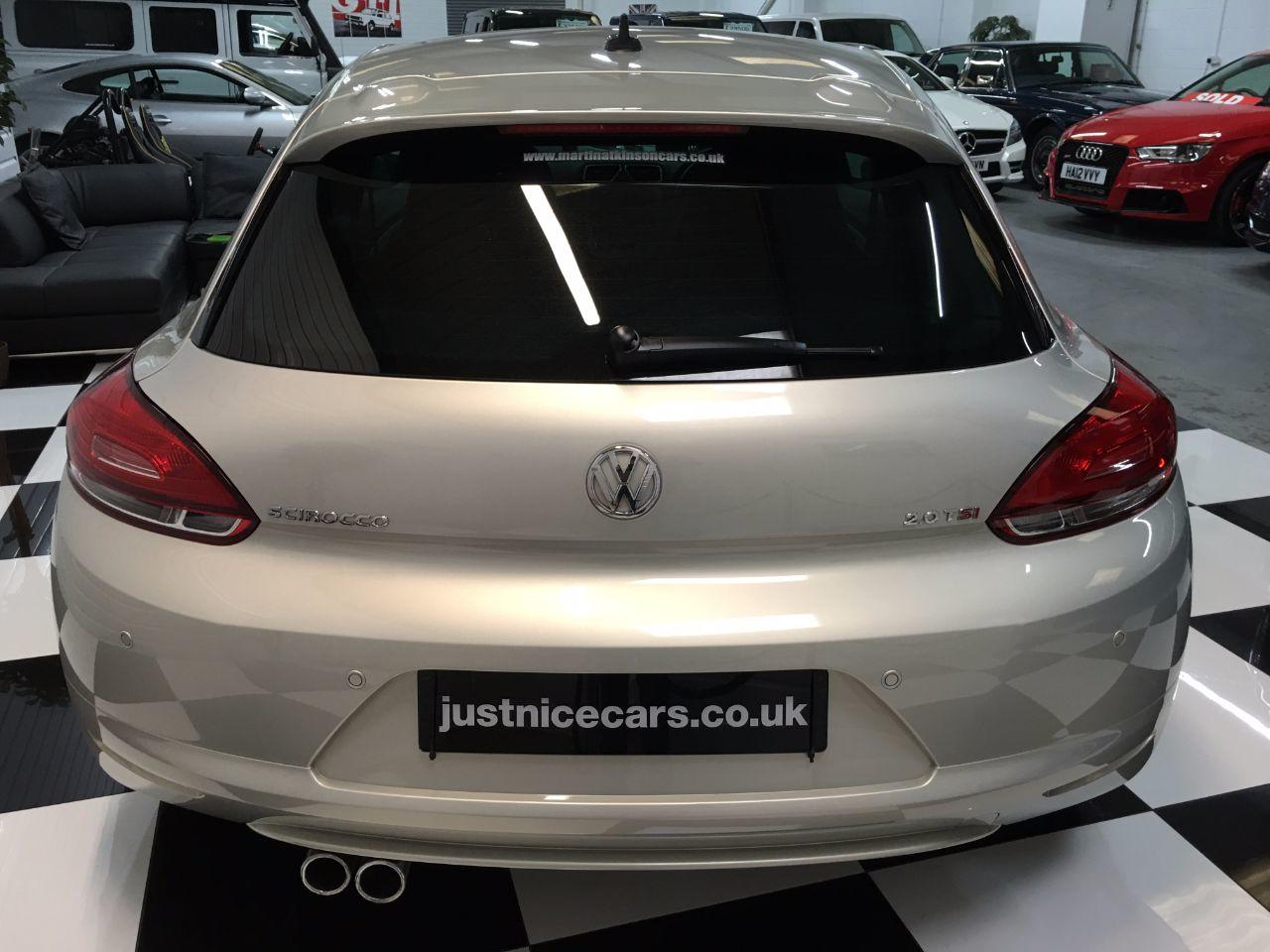 Volkswagen Scirocco 2.0 TSI 210BHP GT 3dr DSG Auto Coupe Petrol Silver