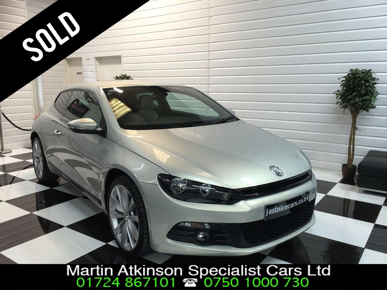 Volkswagen Scirocco 2.0 TSI 210BHP GT 3dr DSG Auto Coupe Petrol Silver