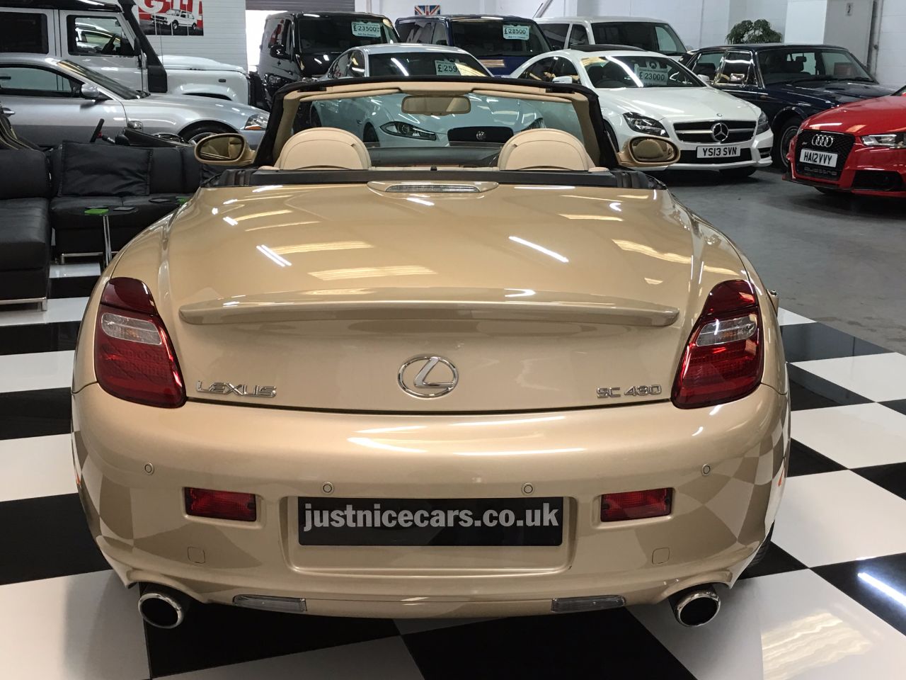 Lexus SC 430 4.3 V8 Auto Convertible Petrol Amberley Gold Pearl