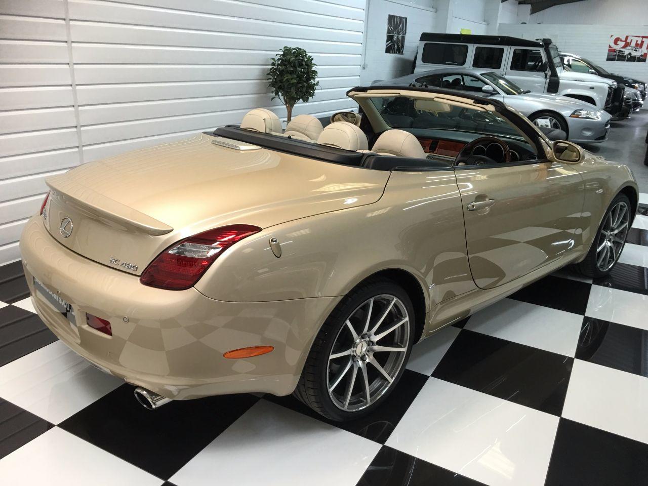 Lexus SC 430 4.3 V8 Auto Convertible Petrol Amberley Gold Pearl