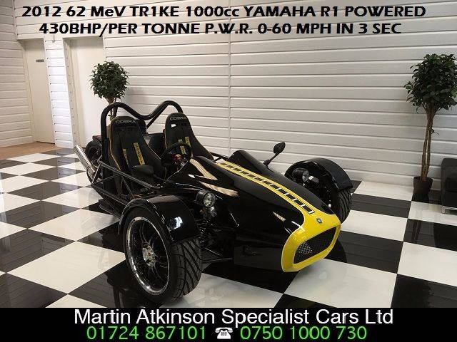 2012 Ariel Atom 1.0 MEV TR1KE R1 Motorbike Powered Kit Car