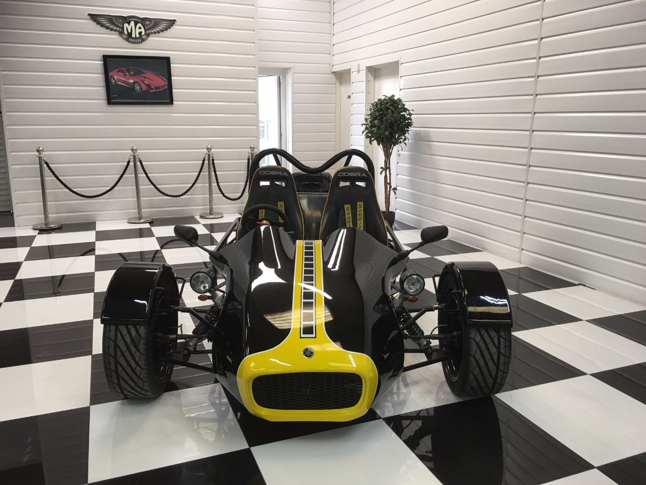 Ariel Atom 1.0 MEV TR1KE R1 Motorbike Powered Kit Car Sports Petrol Yellow / Black