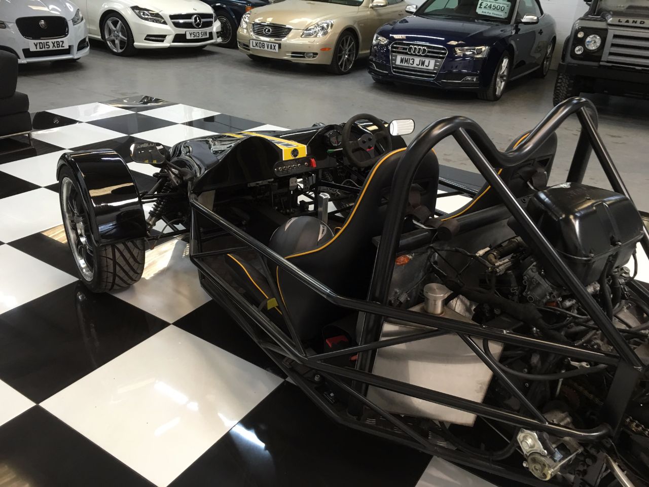 Ariel Atom 1.0 MEV TR1KE R1 Motorbike Powered Kit Car Sports Petrol Yellow / Black