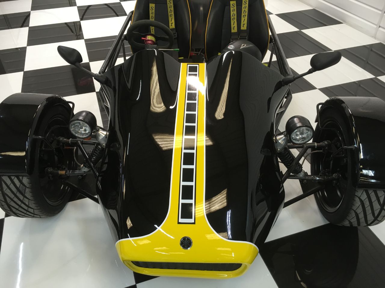 Ariel Atom 1.0 MEV TR1KE R1 Motorbike Powered Kit Car Sports Petrol Yellow / Black