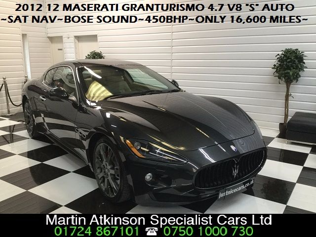 Maserati Granturismo 4.7 V8 S 2dr Automatic Coupe Petrol Grey