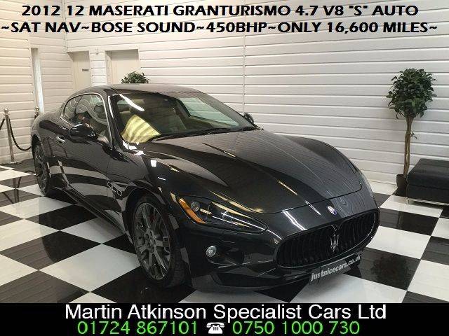 2012 Maserati Granturismo 4.7 V8 S 2dr Automatic