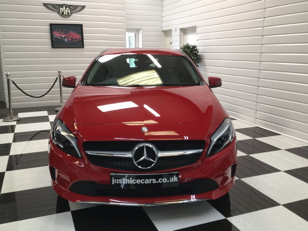 Mercedes-Benz A Class 1.5 A180d Sport Premium 5dr Automatic SAT NAV~HEATED SEATS~REAR CAMERA~ Hatchback Diesel Jupiter Red