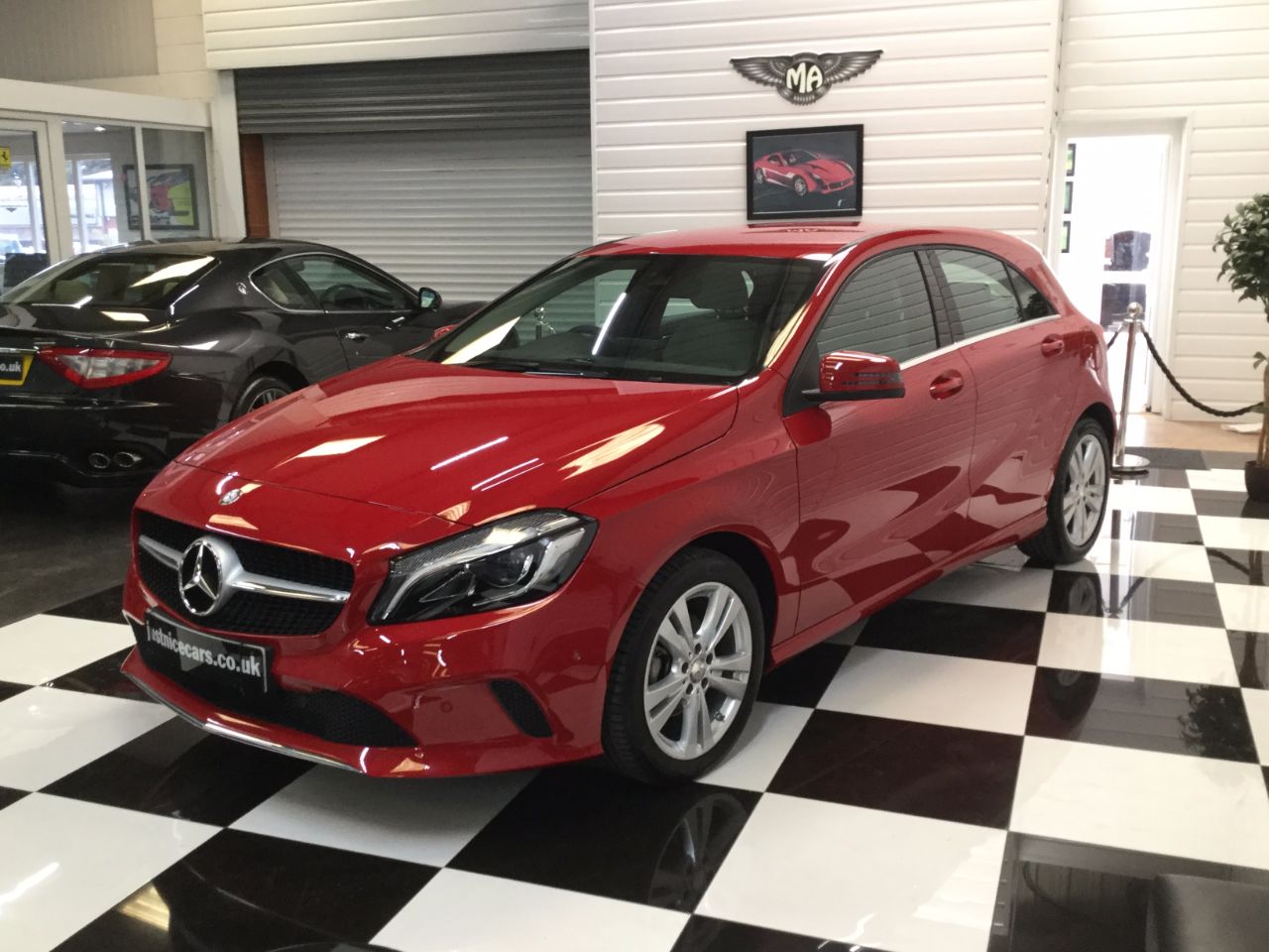 Mercedes-Benz A Class 1.5 A180d Sport Premium 5dr Automatic SAT NAV~HEATED SEATS~REAR CAMERA~ Hatchback Diesel Jupiter Red