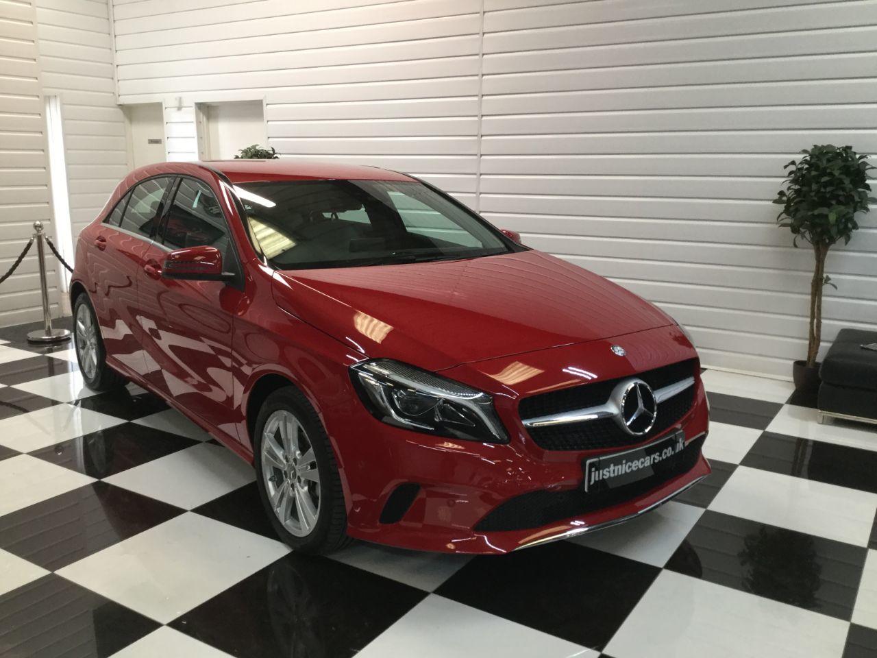 Mercedes-Benz A Class 1.5 A180d Sport Premium 5dr Automatic SAT NAV~HEATED SEATS~REAR CAMERA~ Hatchback Diesel Jupiter Red