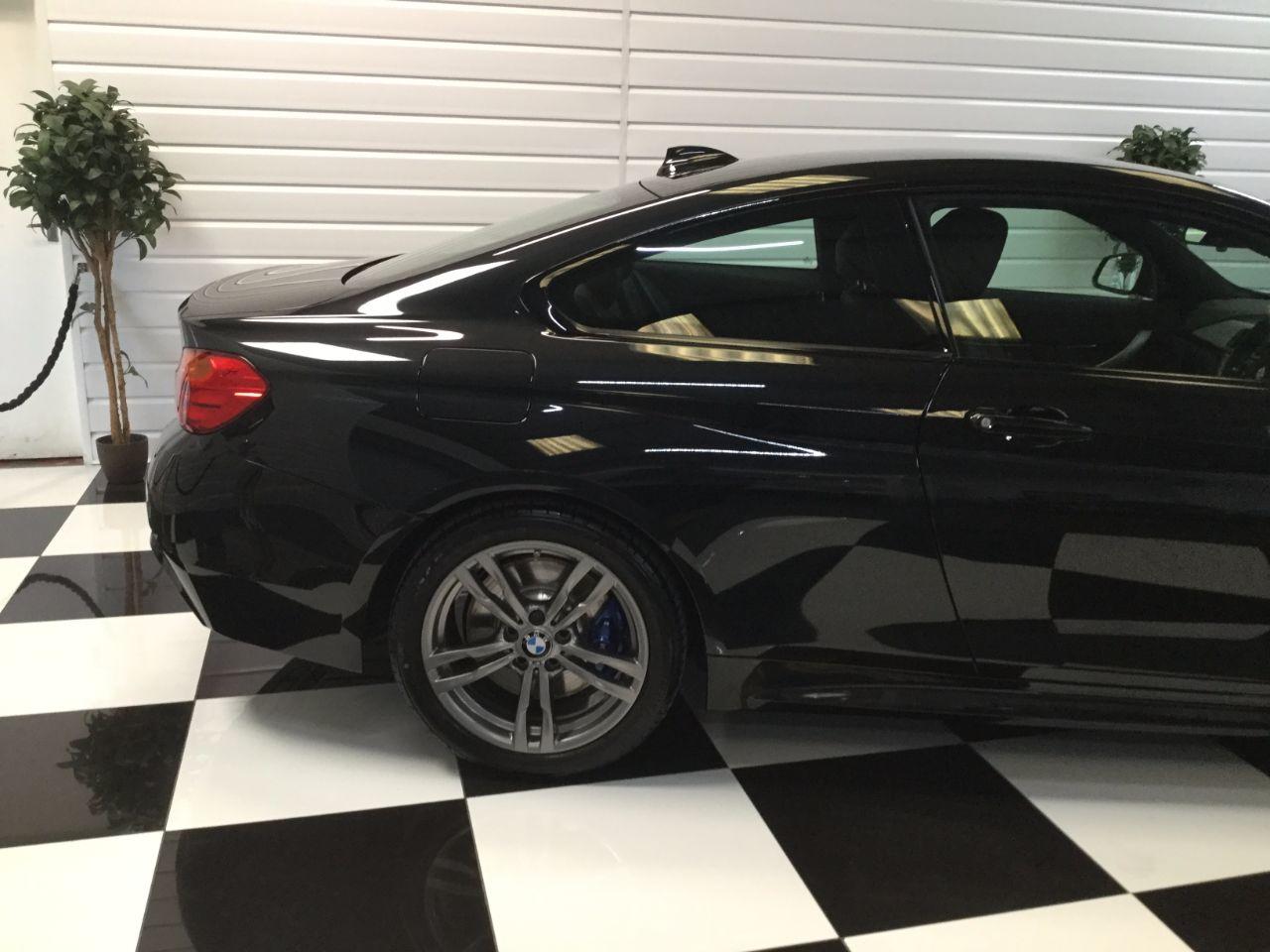 BMW 4 Series 2.0 420d M Sport 2dr Professional Media Coupe Diesel Black